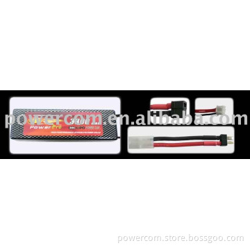7.4V 3300mAh 30C Hard Case LiPo Race Pack